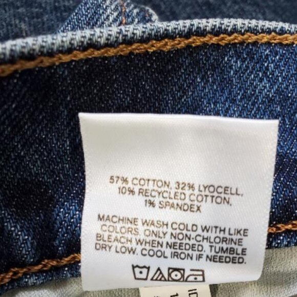 Express Super High Waisted Flare Hem Front Slit Denim Midi Skirt 8 - Picture 8 of 10